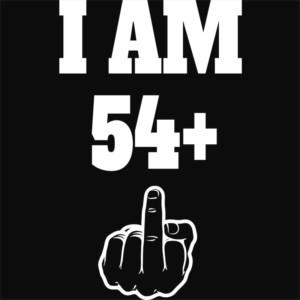 I am 54 - Unisex Farmerkabát