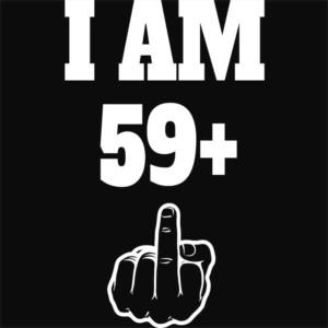 I am 59 - Unisex Farmerkabát