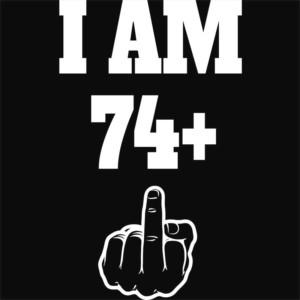 I am 74 - Unisex Farmerkabát
