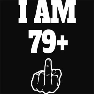 I am 79 - Unisex Farmerkabát