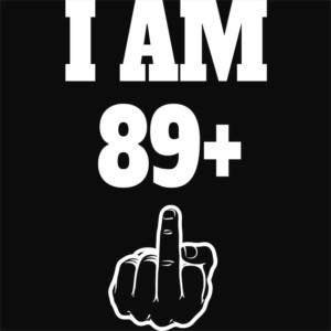 I am 89 - Unisex Farmerkabát