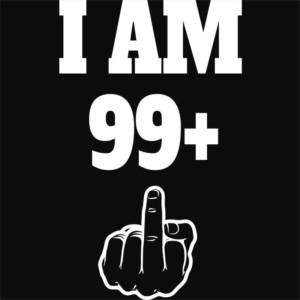 I am 99 - Unisex Farmerkabát