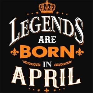 Legends are Born in April - Unisex Farmerkabát