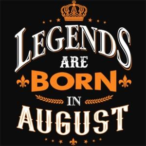 Legends are Born in August - Unisex Farmerkabát