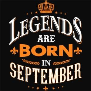 Legends are Born in September - Unisex Farmerkabát