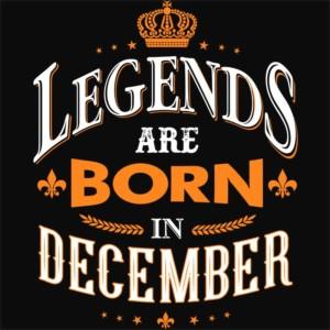 Legends are Born in December - Unisex Farmerkabát