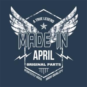 A True Legend Made In April - Unisex Farmerkabát