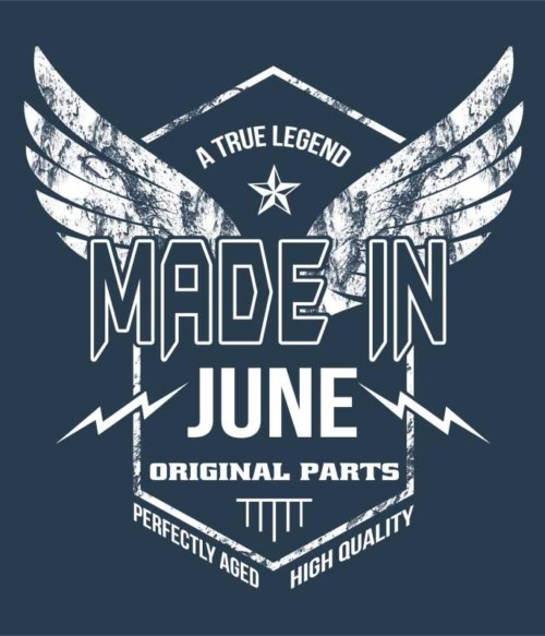 A True Legend Made In June Póló - Ha Birthday rajongó ezeket a pólókat tuti imádni fogod!