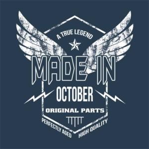 A True Legend Made In October - Unisex Farmerkabát