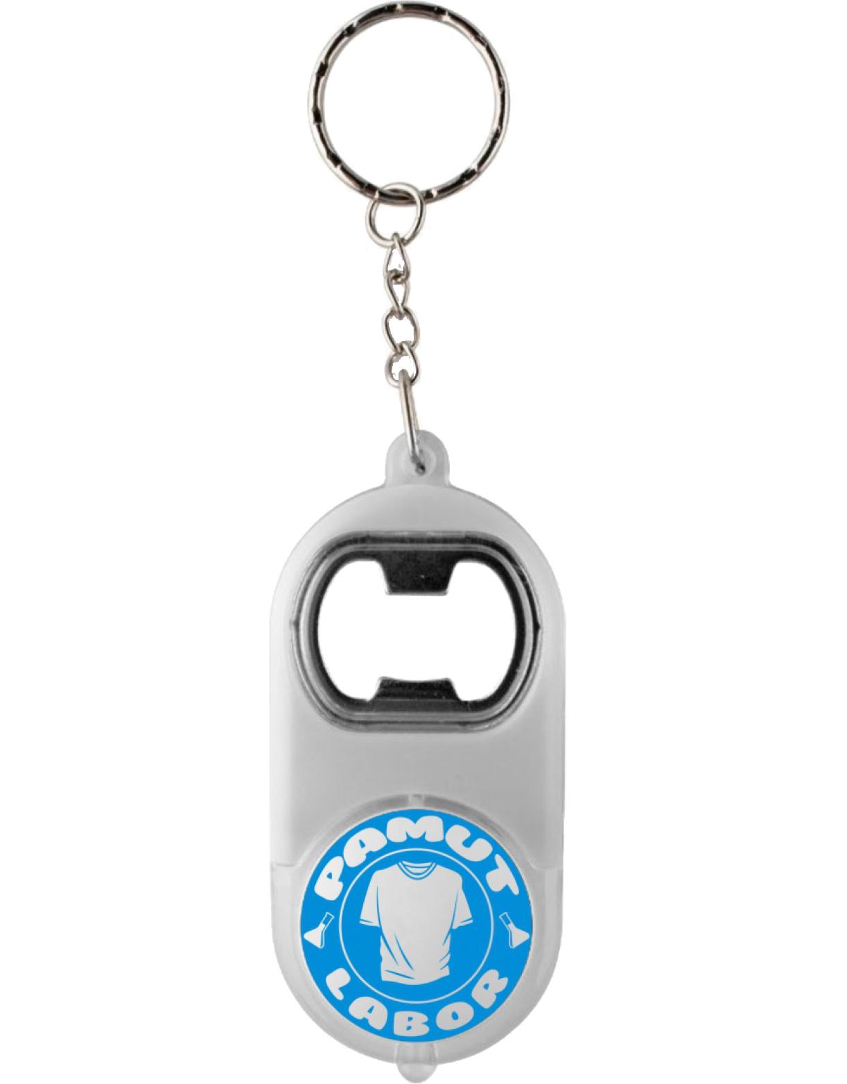 LED-es sörnyitós kulcstartó