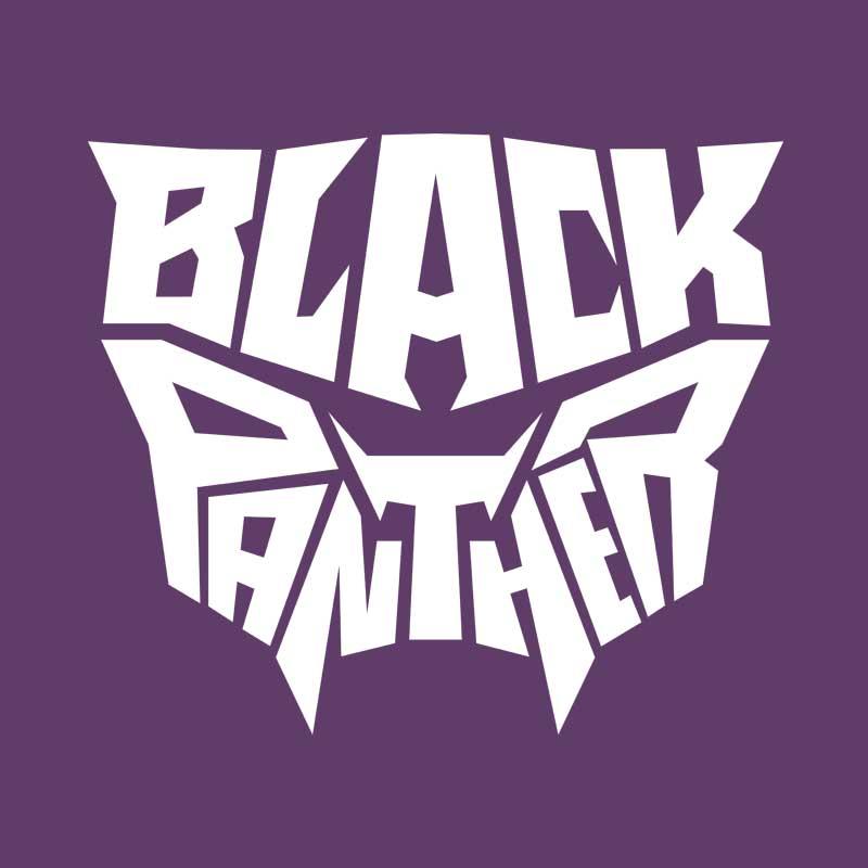 Black Panther text logo