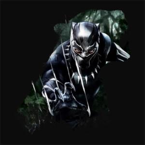 Black Panther Silhouette - Design preview