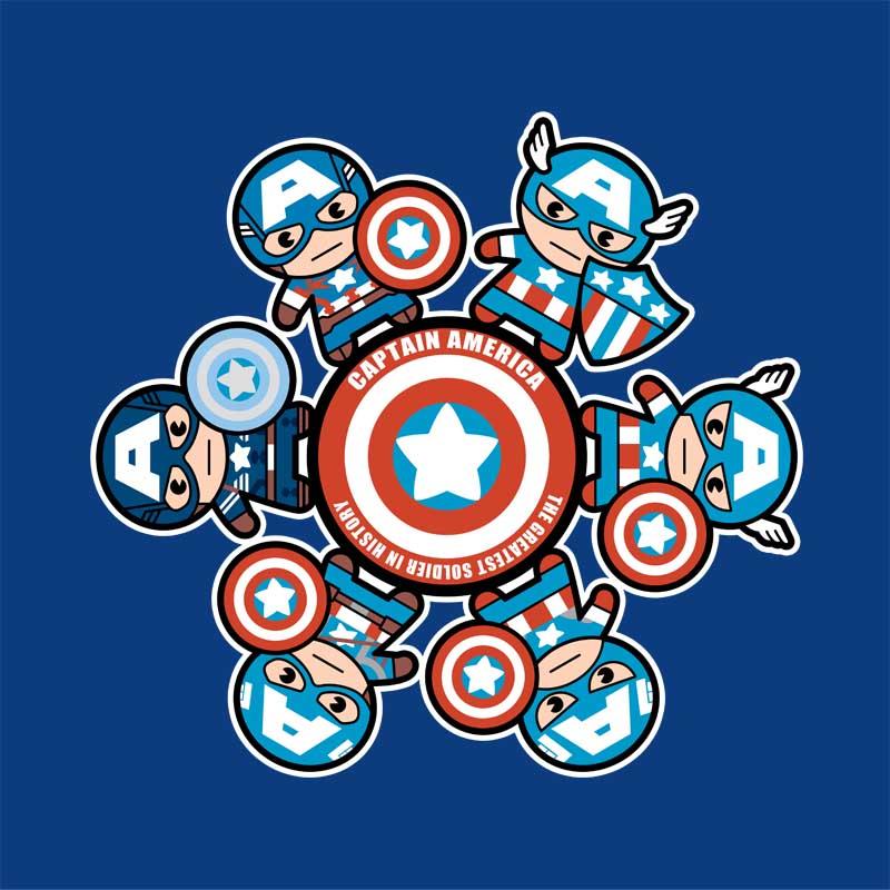 Captain America kawaii