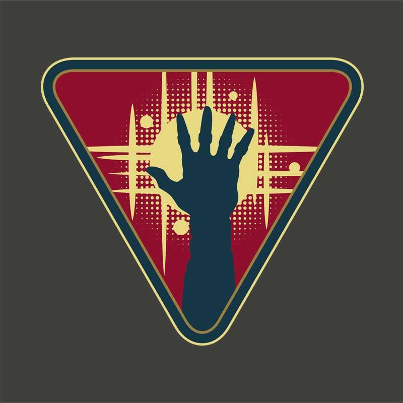 Captain Marvel hand logo