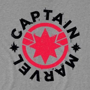 Captain Marvel simple logo - Design preview