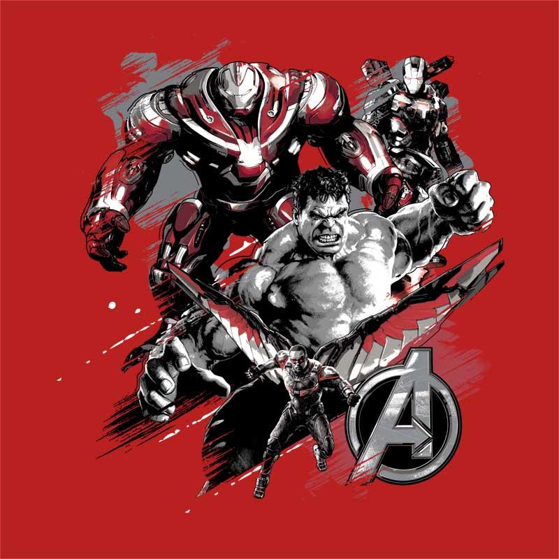 Avengers Team Grunge