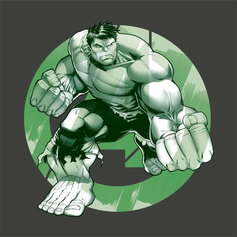 Hulk avengers logo