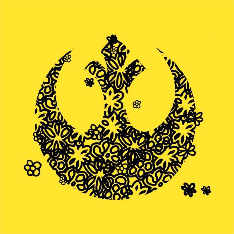 Flower rebel logo