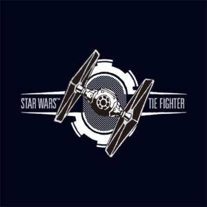 Tie fighter lineart - Design preview