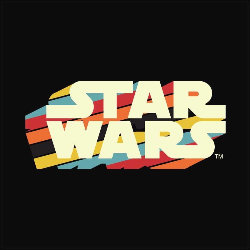 Star Wars retro logo - Design preview