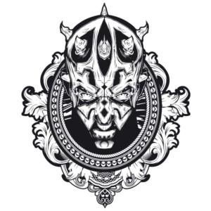 Darth Maul head - Design preview