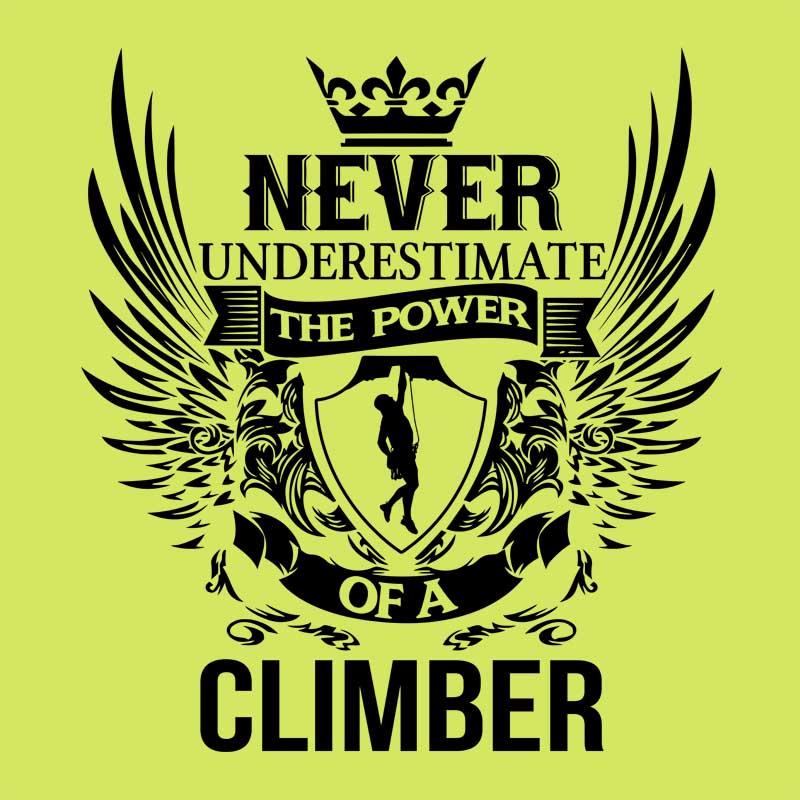 The power of a climber