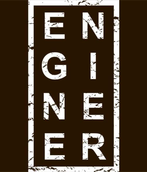 Engineer text Póló - Ha Engineer rajongó ezeket a pólókat tuti imádni fogod!
