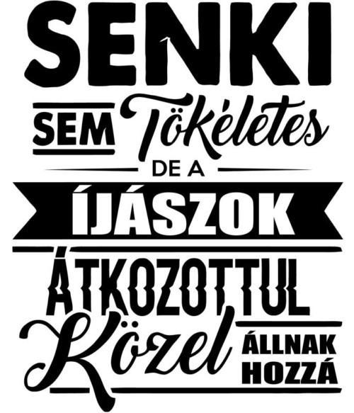 Senki sem tökéletes - íjász Póló - Ha Archery rajongó ezeket a pólókat tuti imádni fogod!