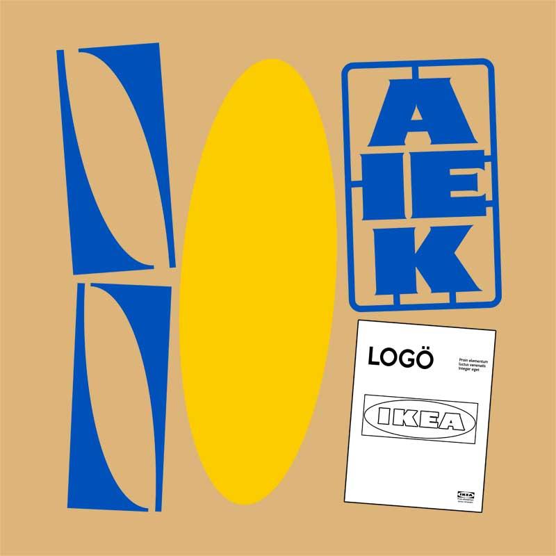 DIY Ikea Logo