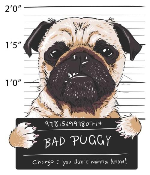 Bad Puggy Póló - Ha Dog rajongó ezeket a pólókat tuti imádni fogod!