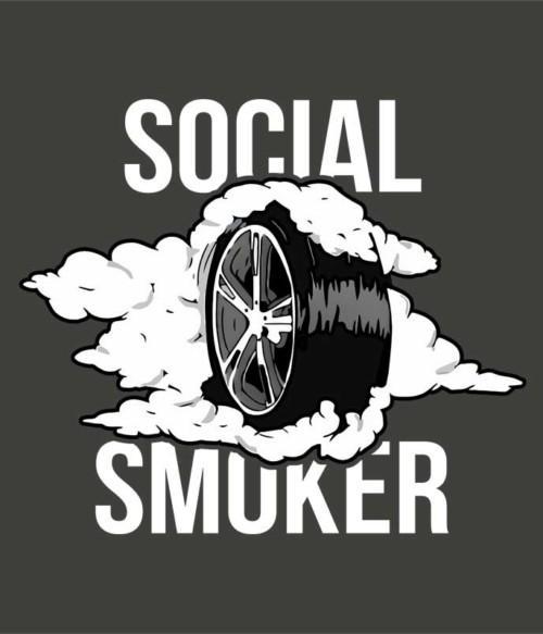 Social Smoker Póló - Ha Driving rajongó ezeket a pólókat tuti imádni fogod!