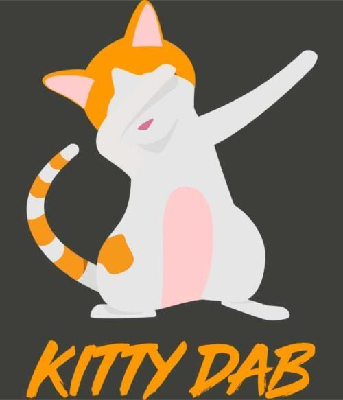 Kitty dab Póló - Ha Cat rajongó ezeket a pólókat tuti imádni fogod!