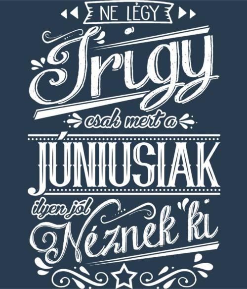 Ne légy Irigy Június Póló - Ha Birthday rajongó ezeket a pólókat tuti imádni fogod!
