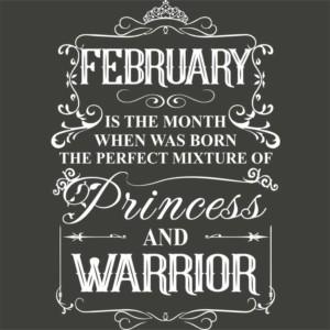 Princess Warrior February - Unisex Farmerkabát