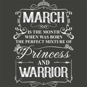 Princess Warrior March - Unisex Farmerkabát