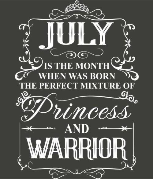 Princess Warrior July Póló - Ha Birthday rajongó ezeket a pólókat tuti imádni fogod!