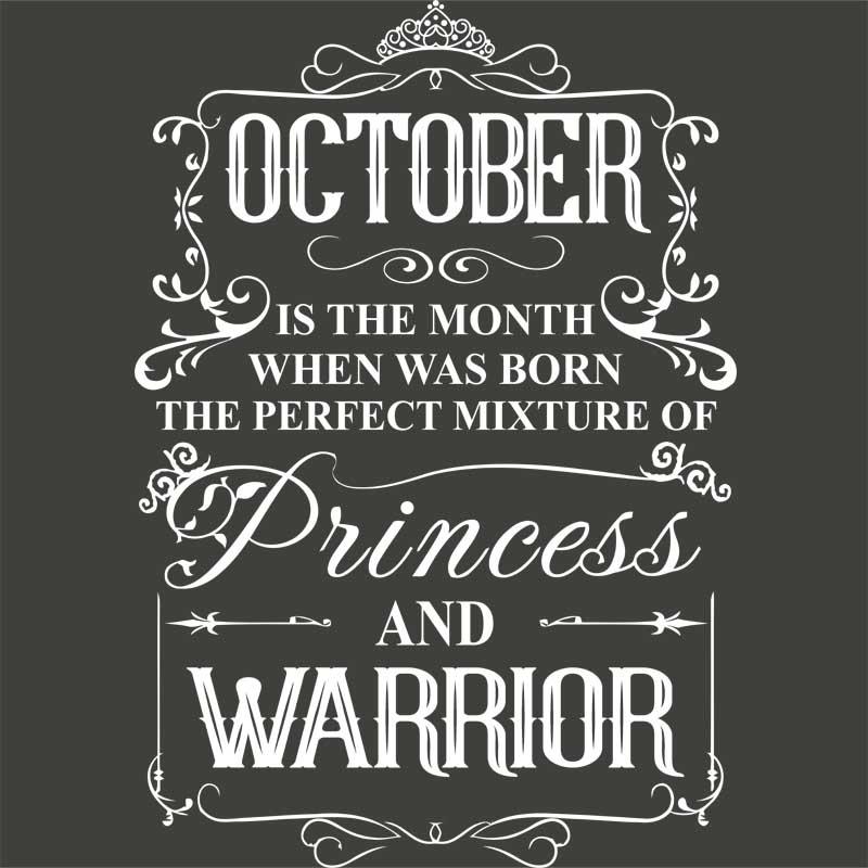 Princess Warrior October