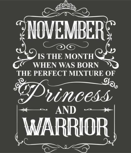 Princess Warrior November Póló - Ha Birthday rajongó ezeket a pólókat tuti imádni fogod!