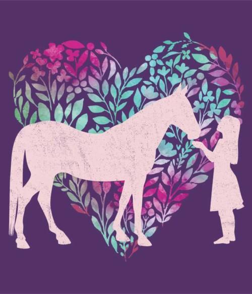 Horse and girl Póló - Ha Horse rajongó ezeket a pólókat tuti imádni fogod!