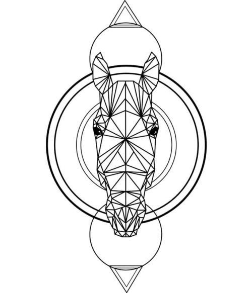 Polygon horse Póló - Ha Horse rajongó ezeket a pólókat tuti imádni fogod!