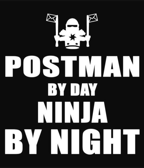 Postman by day Póló - Ha Postman rajongó ezeket a pólókat tuti imádni fogod!