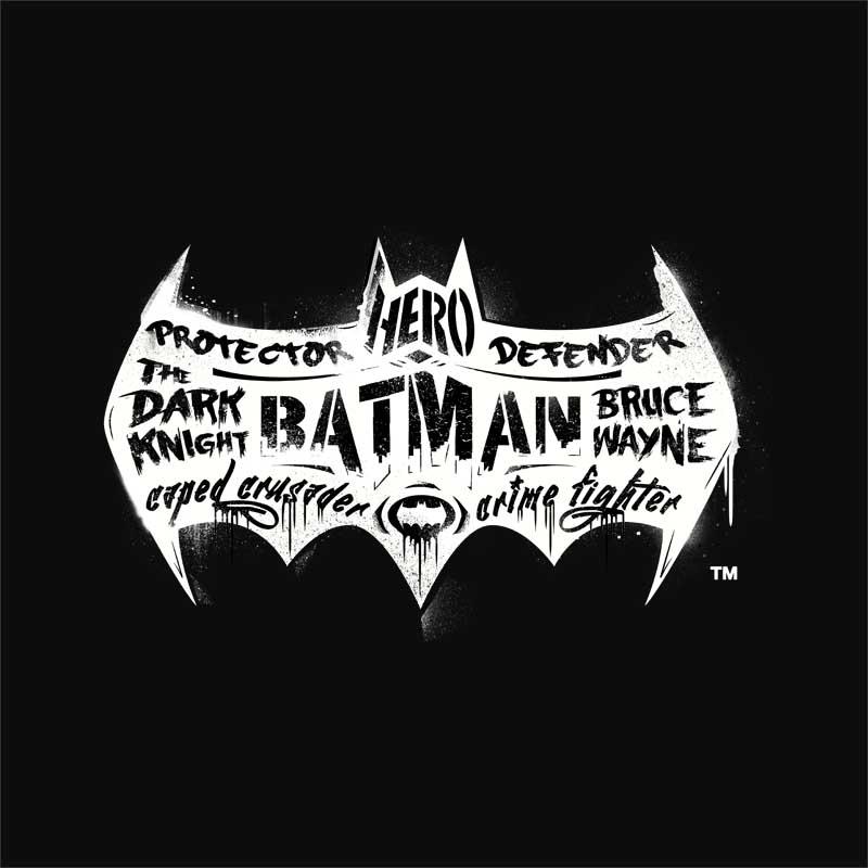 Batman text logo
