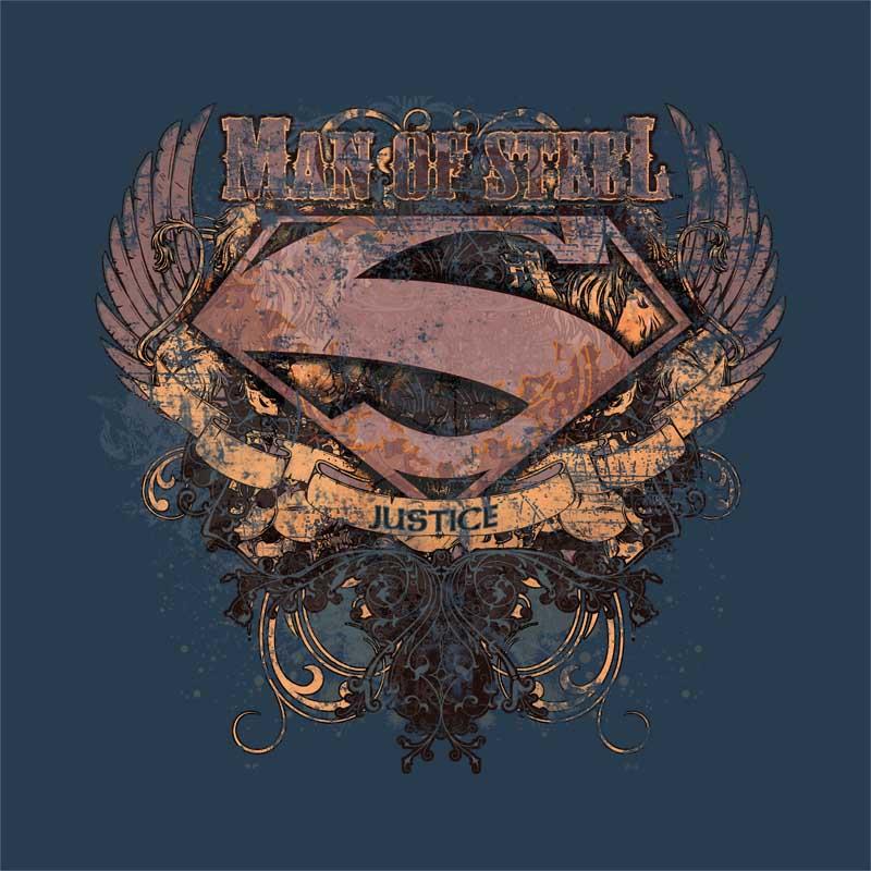 Superman grunge logo