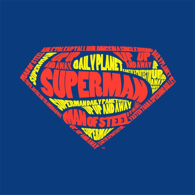 Superman text logo