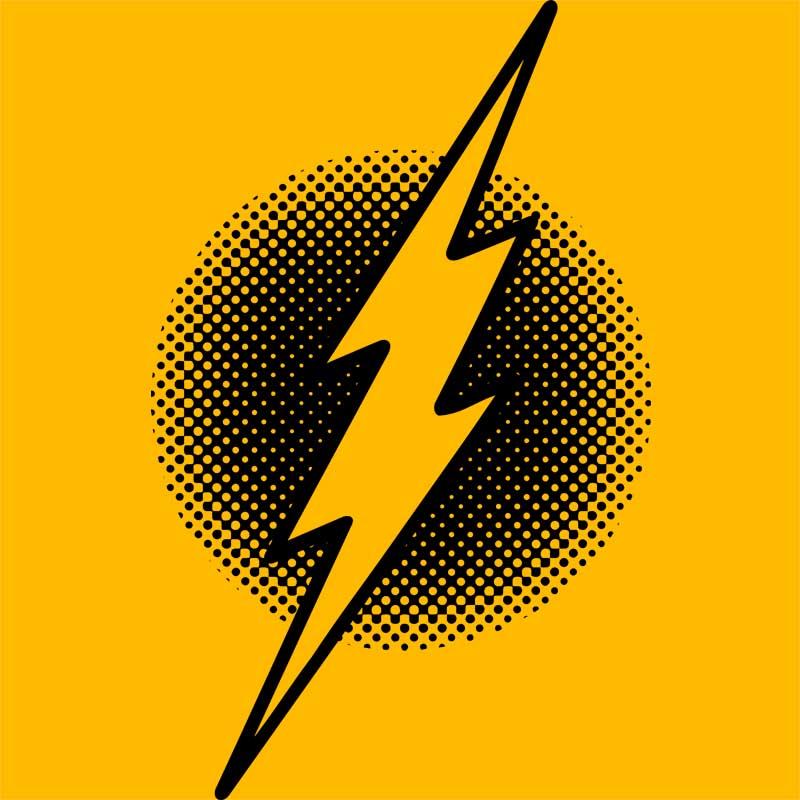Dotted Flash Logo