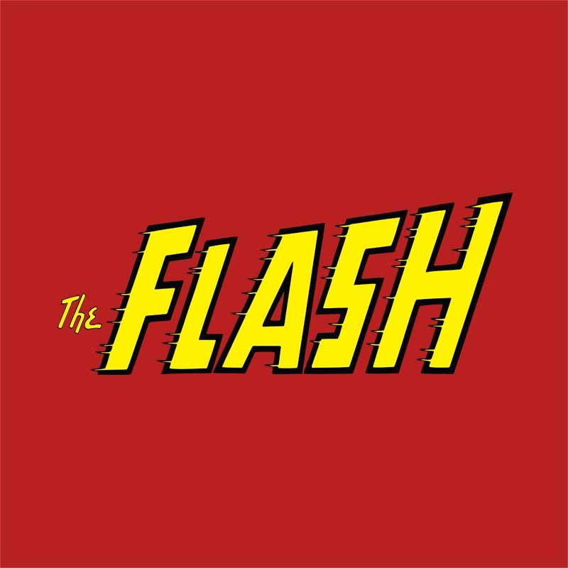 The Flash Text Logo