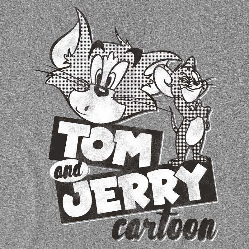 Tom and Jerry monochrome