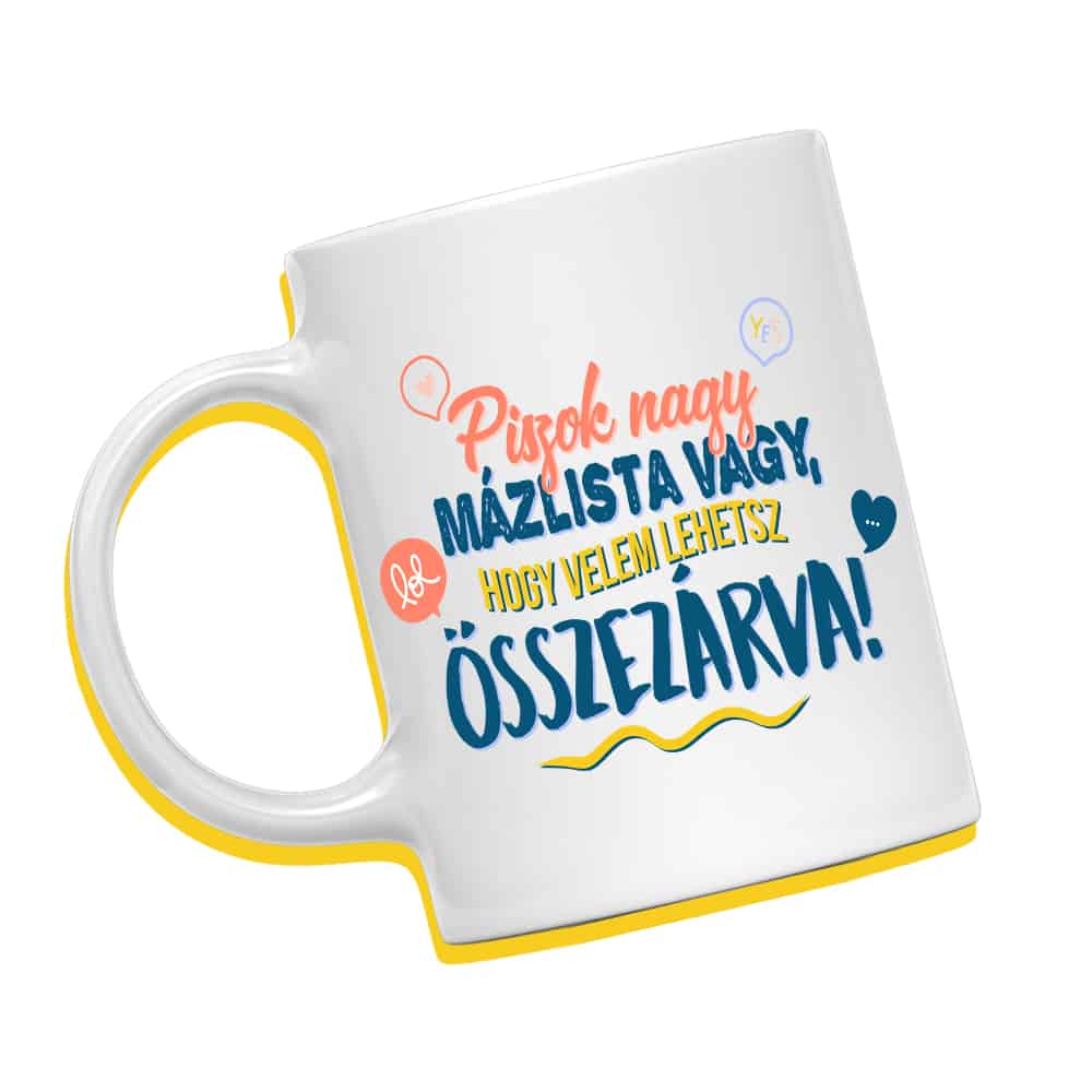 Piszok nagy mázlista vagy bögre - 2020