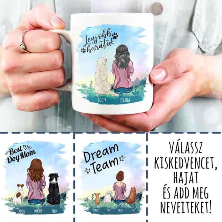 Kiskedvenccel a mezőn - Női alak - MyLife