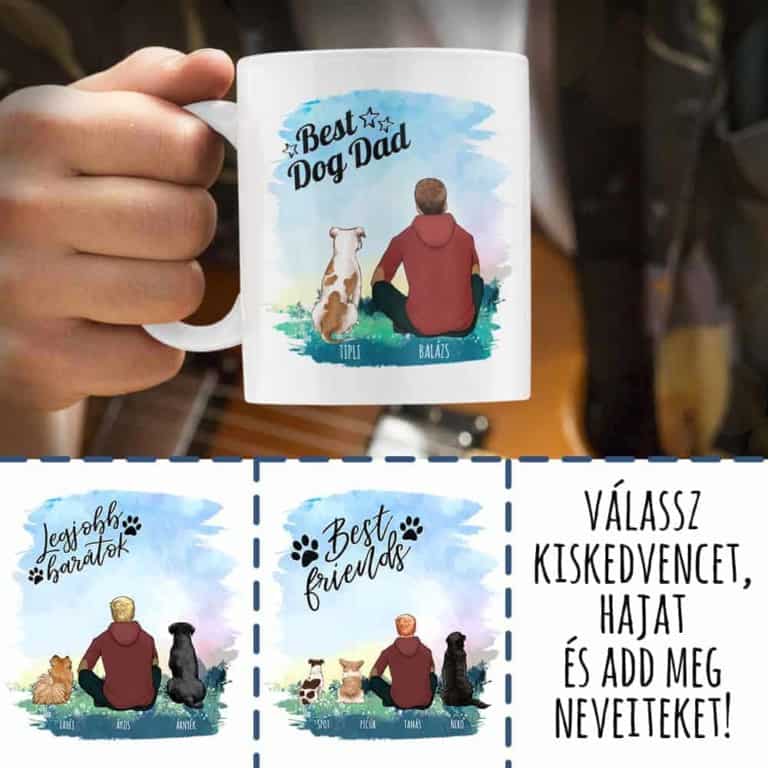Kiskedvenccel a mezőn - Férfi alak - MyLife